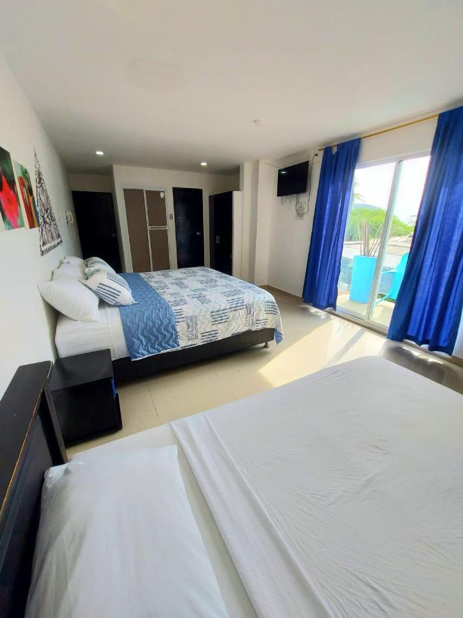 The Cantamar Beach Hostel Santa Marta  Exteriér fotografie